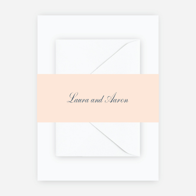 Confetti of Joy Wedding Belly Bands - Pink