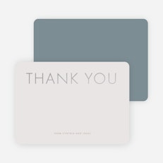 Thank You Cards