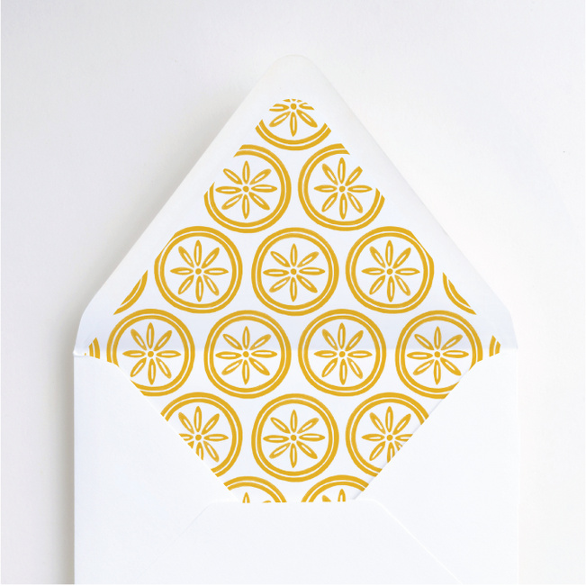 Brooklyn Bridge Views Wedding Envelope Liners - Multi