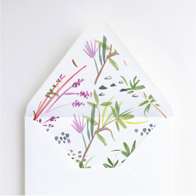 Destination Bound Wedding Envelope Liners - Multi