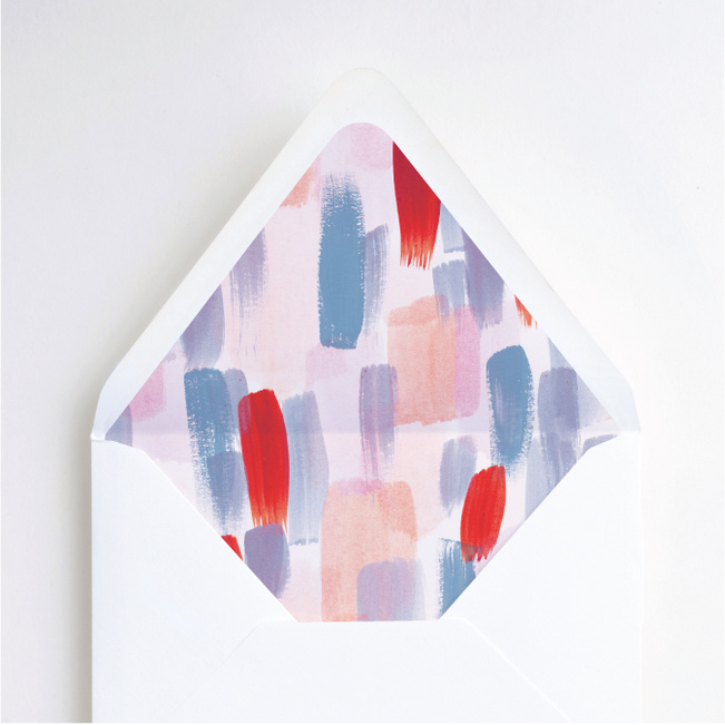 Scenic San Fran Wedding Envelope Liners - Multi