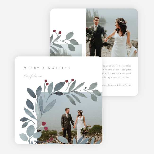 Nature All Around Holiday Cards - White