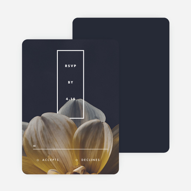 Eternal Happiness Wedding Response Cards - Multi