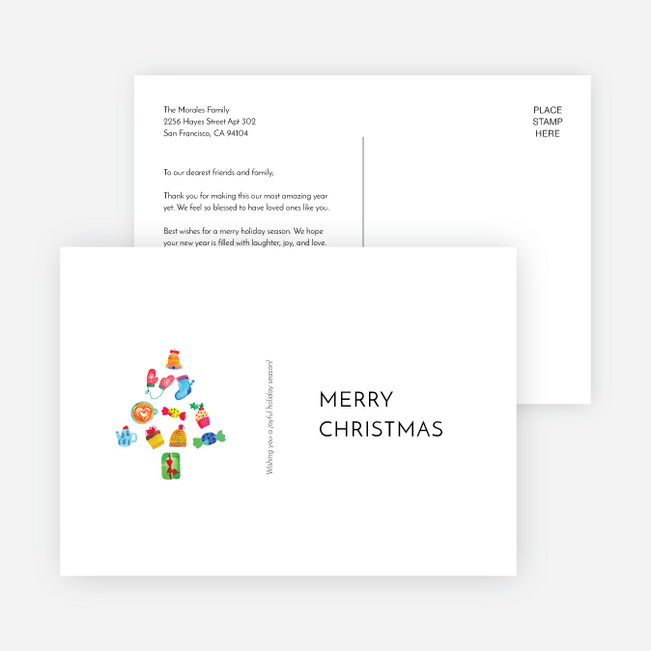 Our Favorite Things Christmas Cards - White