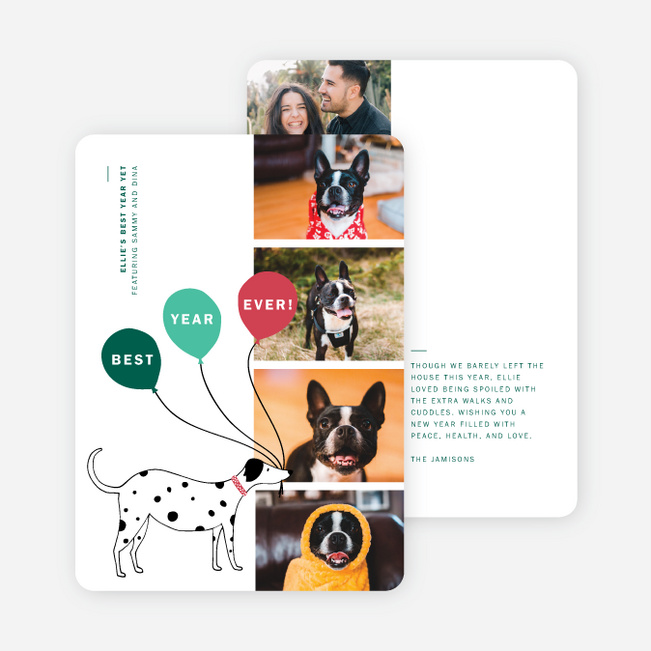 Wrapped in Lights New Year Cards and Invitations - Multi