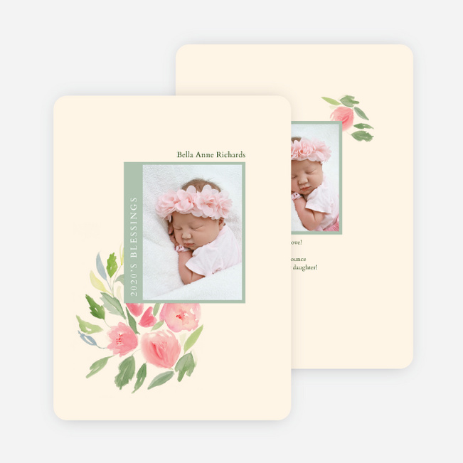 Lovely and Sweet Birth Announcements - Multi