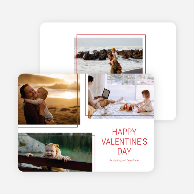 Gallery of Love Valentine’s Day Cards - Red