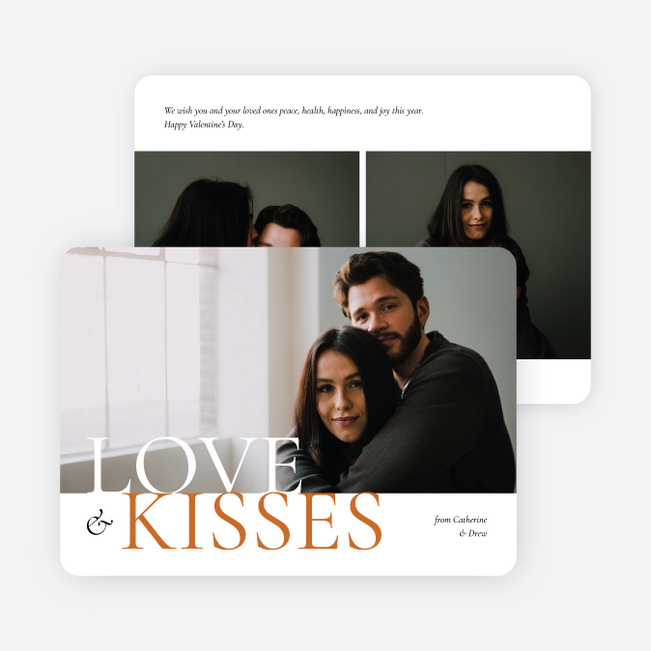 Full Wishes Valentine’s Day Cards - Orange