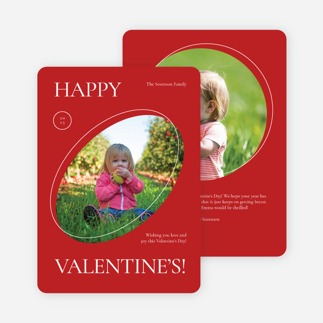 Sneak Peak Valentine’s Day Cards - Red