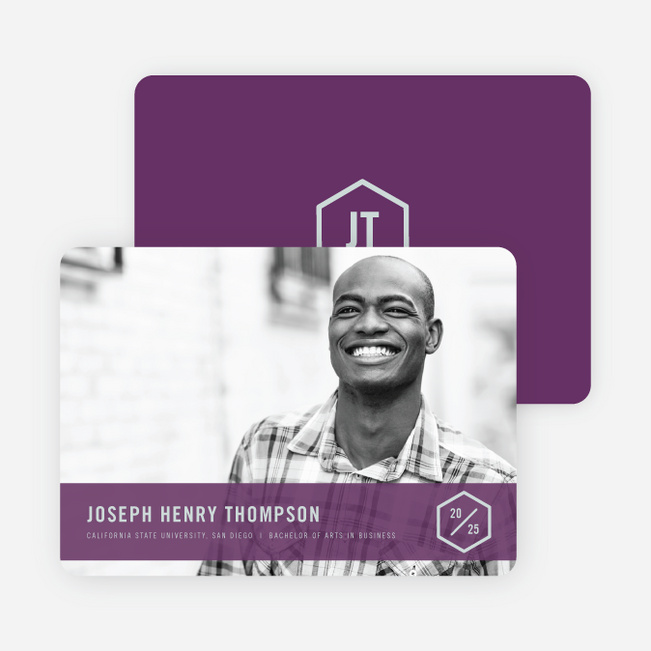 Celebrating Tradition Graduation Announcement - Mulled Wine