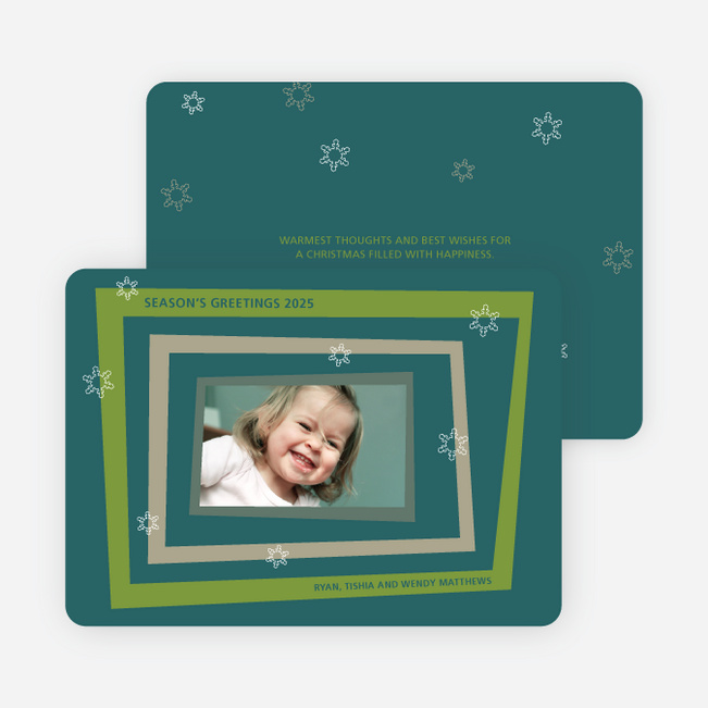 Retro Holiday Photo Cards - Asparagus