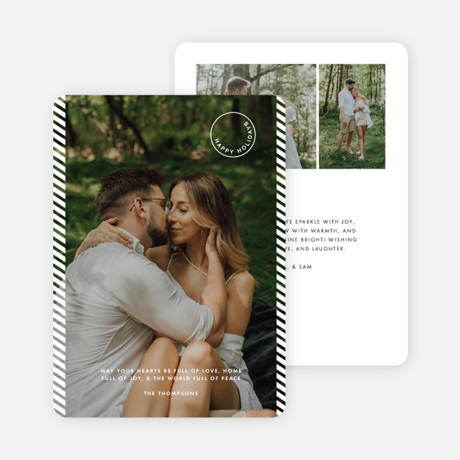 Delivered with Care Holiday Cards and Invitations - Green