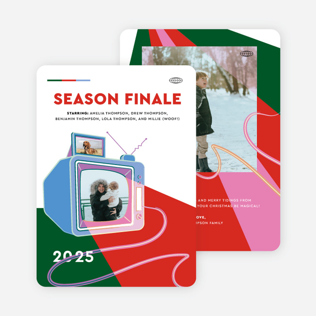 Delightful Denouement Holiday Cards and Invitations - Multi