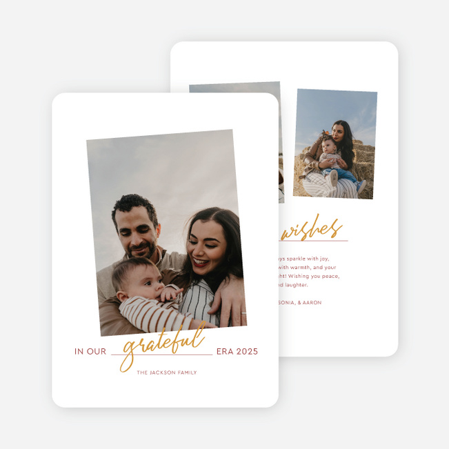 Our Own Era Holiday Cards and Invitations - Yellow