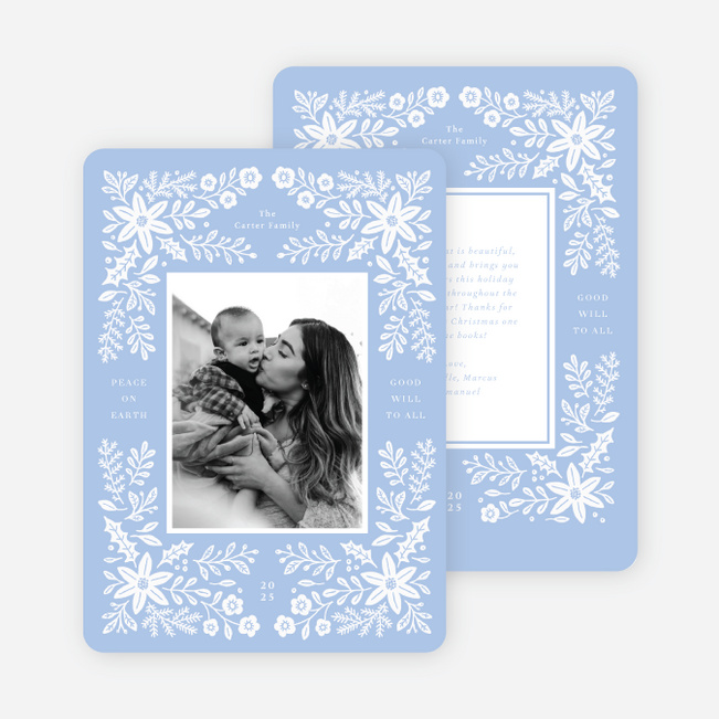 Artisan Edge Christmas Cards - Blue