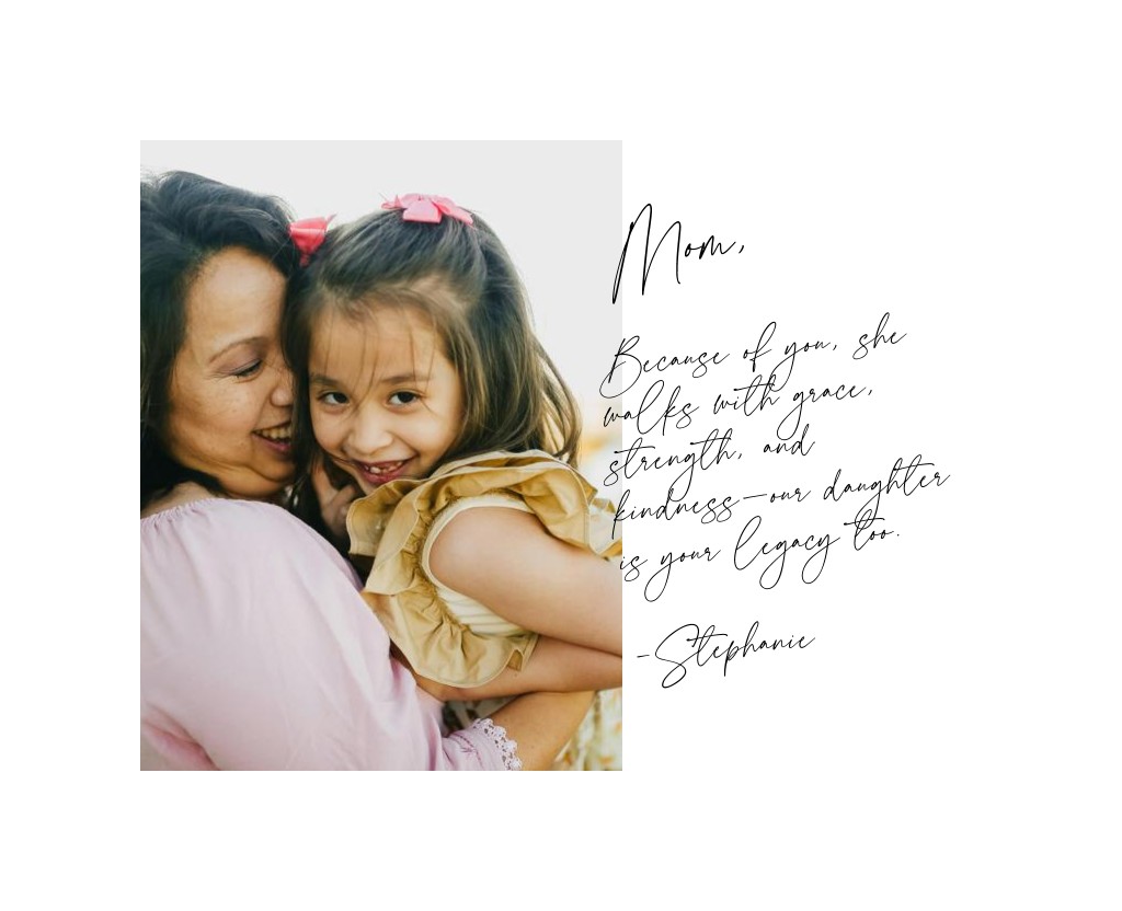 Notable Moments Parents 14” x 11” Art Print - White