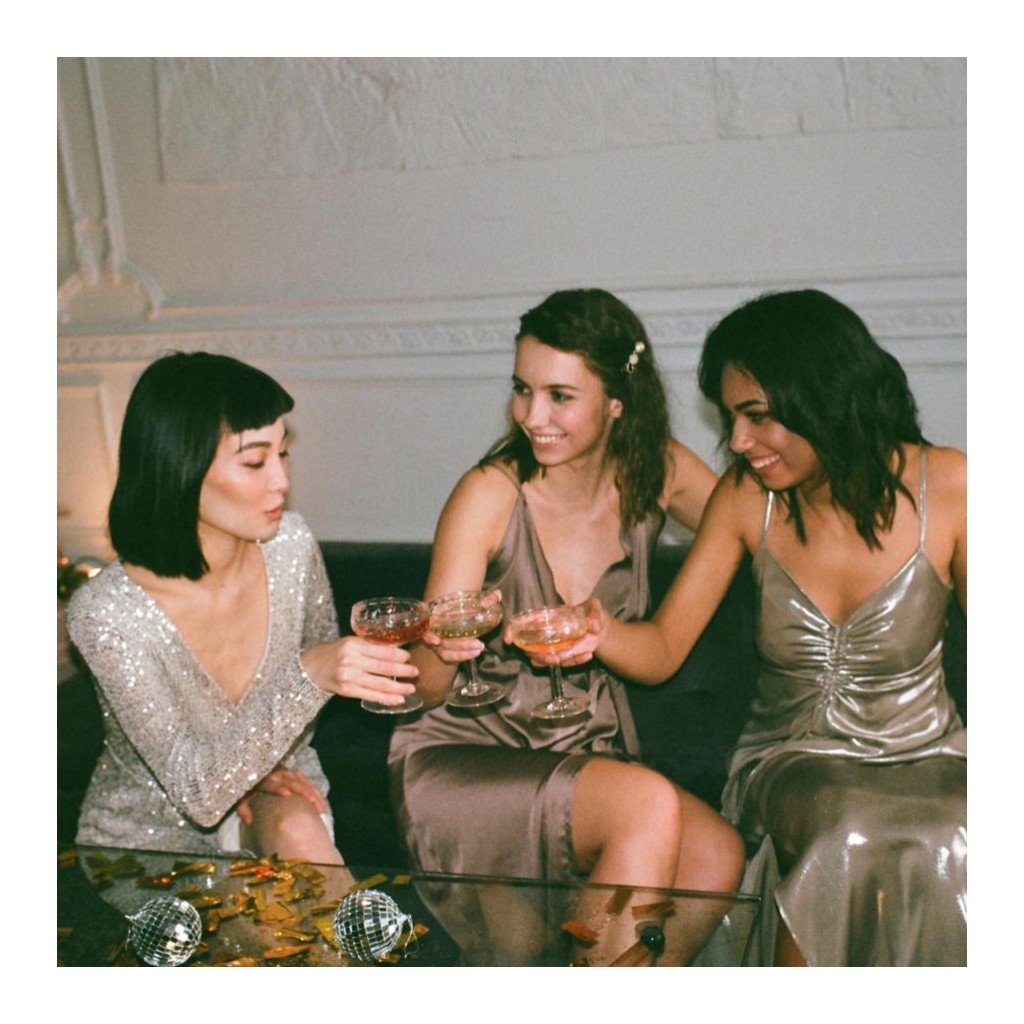 Simply Photo: Friends, 16” x 16” Art Print - White