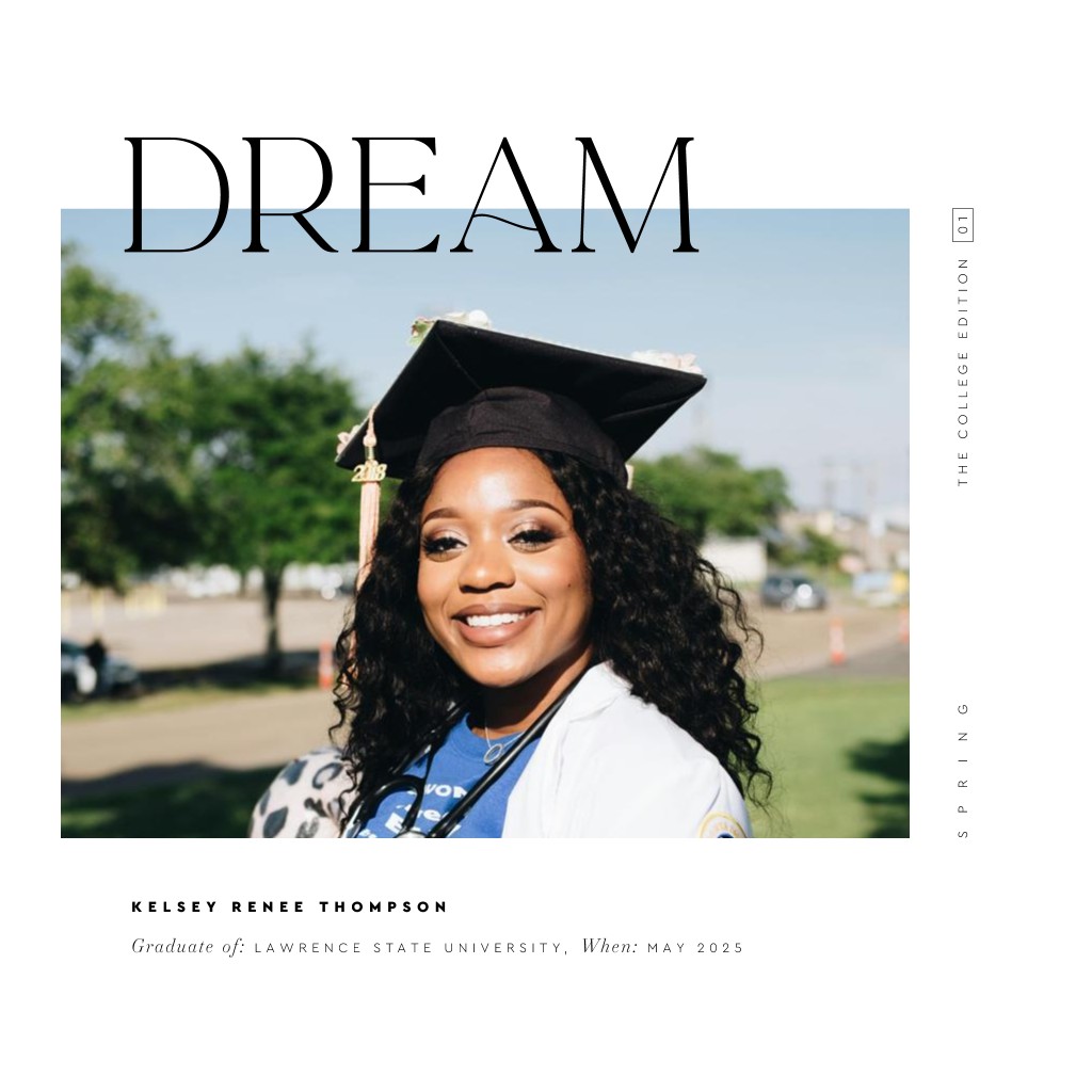 Cover Story Graduation 16” x 16” Art Print - White
