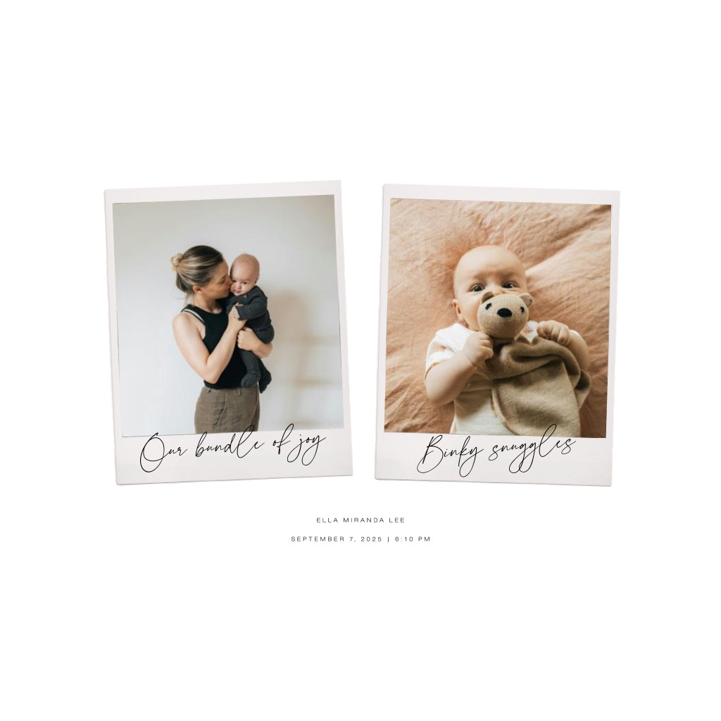 Instant Moments - White