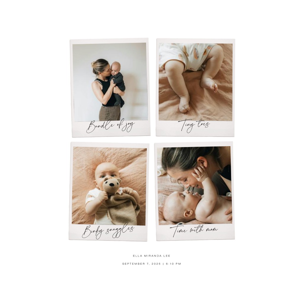 Instant Moments - White