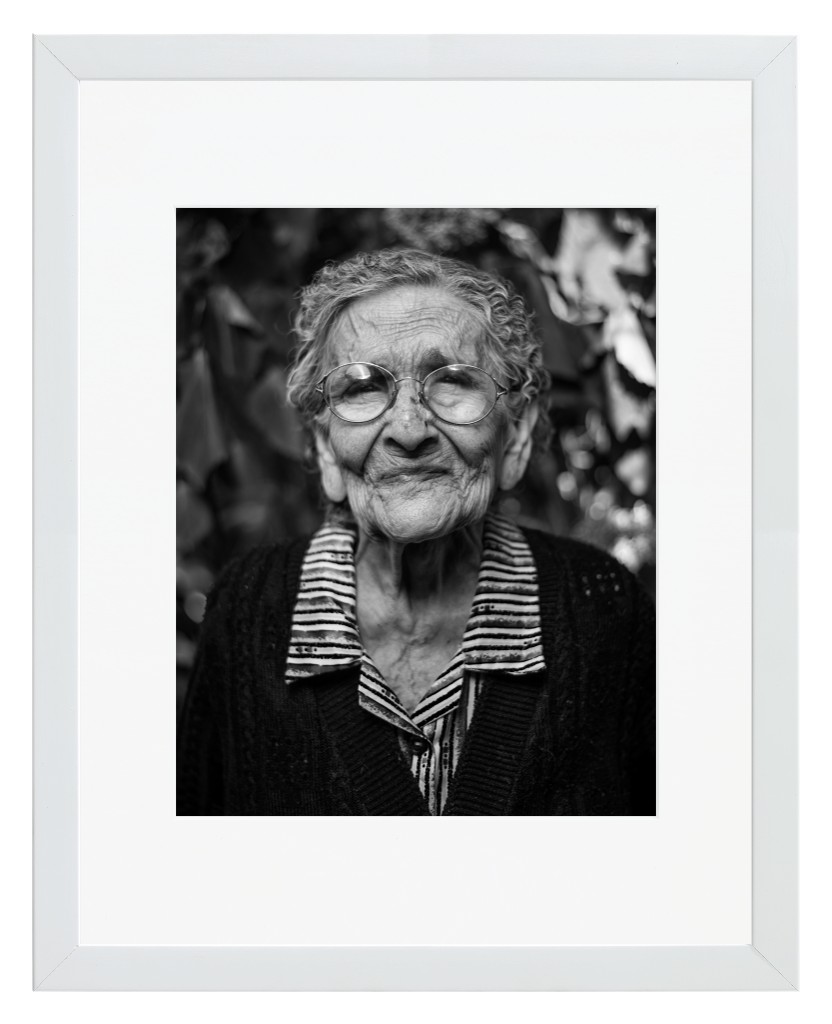 Simply Photo: Memorial, 11” x 14” Framed Print with Mat - White