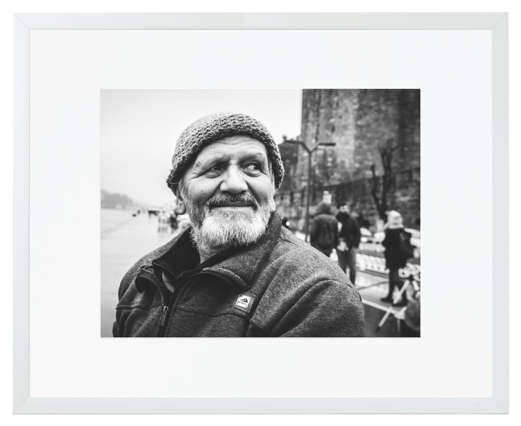 Simply Photo: Memorial, 20” x 16” Framed Print with Mat - White