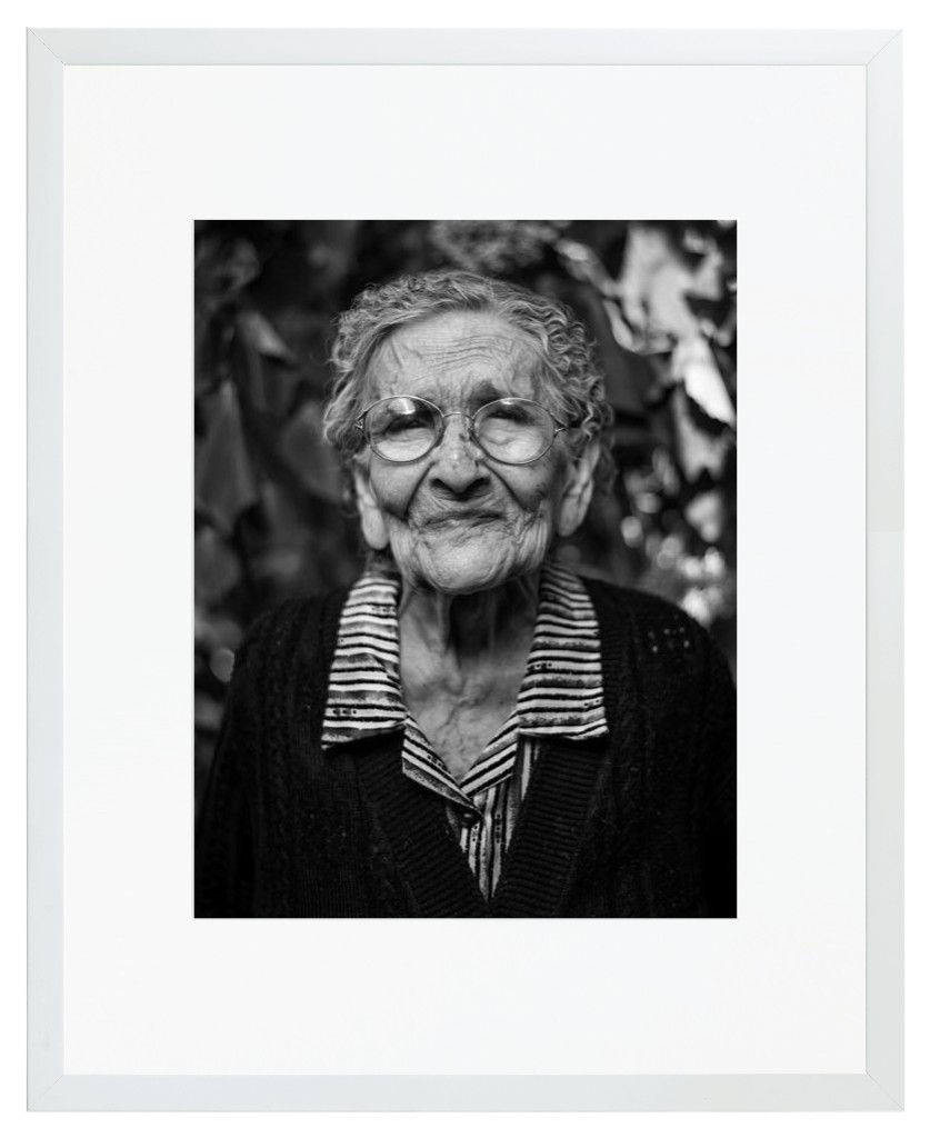 Simply Photo: Memorial, 16” x 20” Framed Print with Mat - White