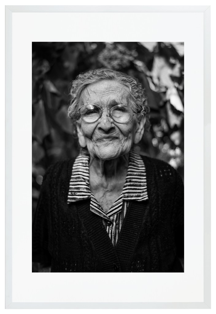 Simply Photo: Memorial, 20” x 30” Framed Print with Mat - White