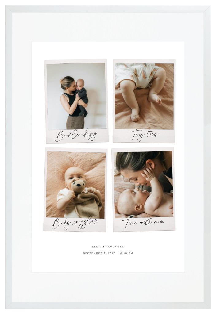 Instant Moments - White