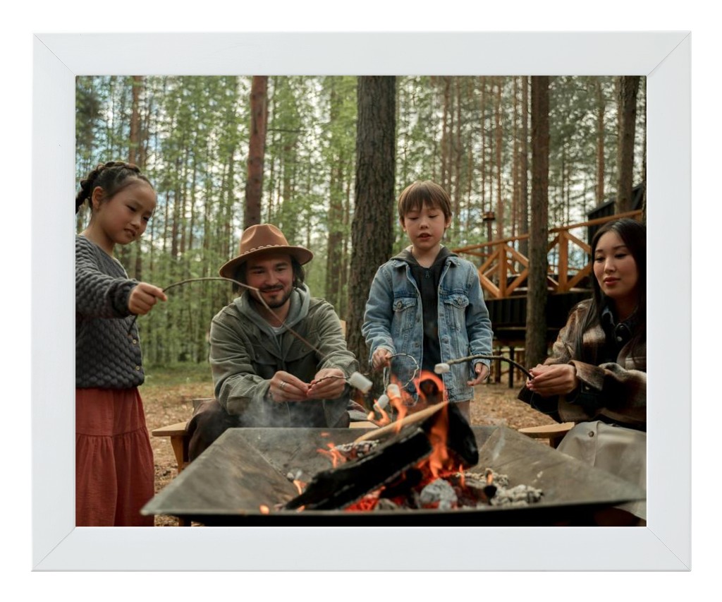 Simply Photo: Travel, 10” x 8” Framed Print - White