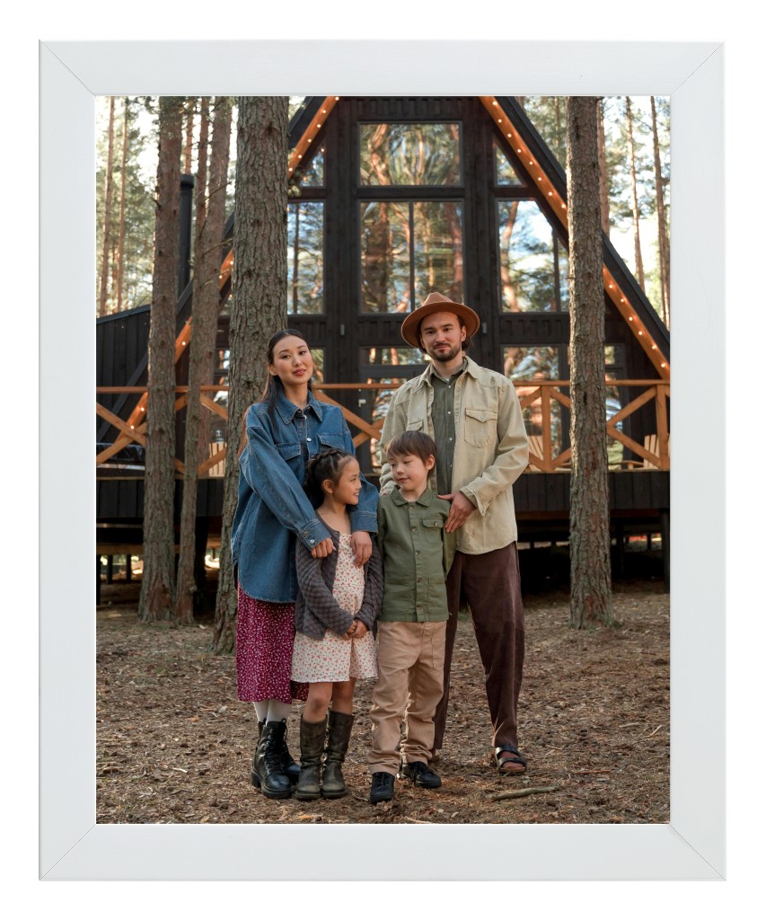 Simply Photo: Travel, 8” x 10” Framed Print - White