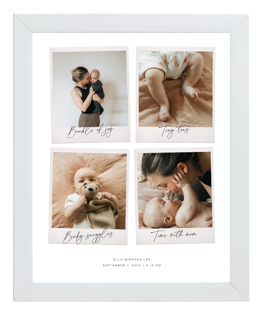 Instant Moments - White