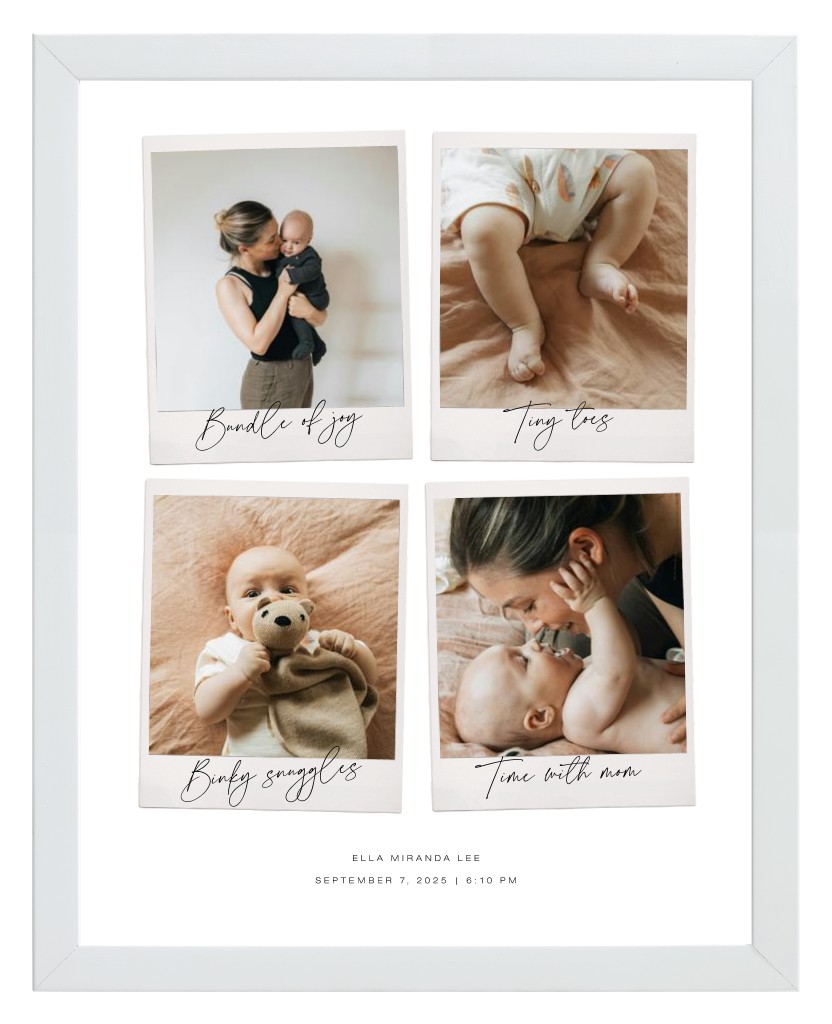 Instant Moments - White