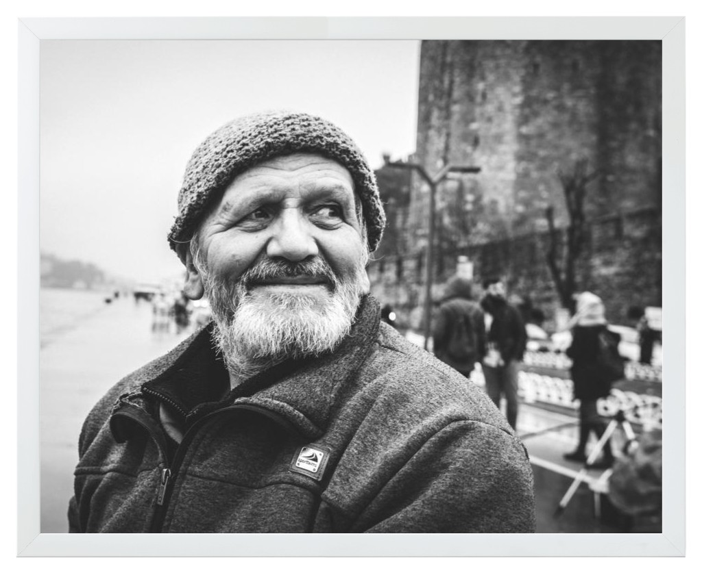 Simply Photo: Memorial, 20” x 16” Framed Print - White