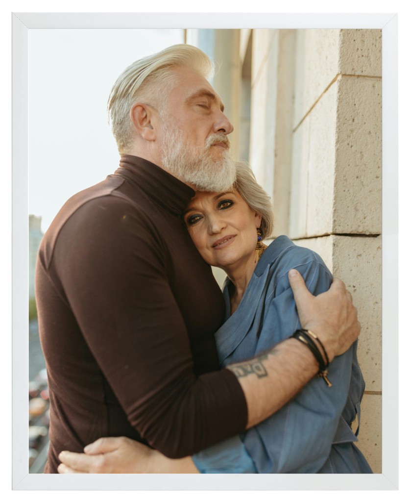 Simply Photo: Parents, 16” x 20” Framed Print - White