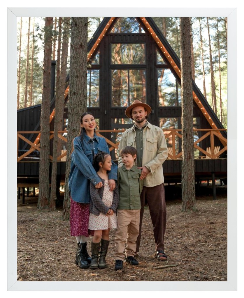 Simply Photo: Travel, 16” x 20” Framed Print - White