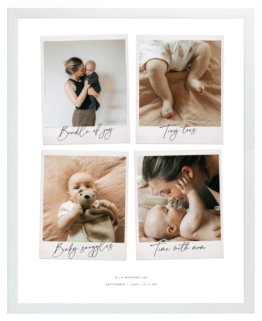 Instant Moments - White