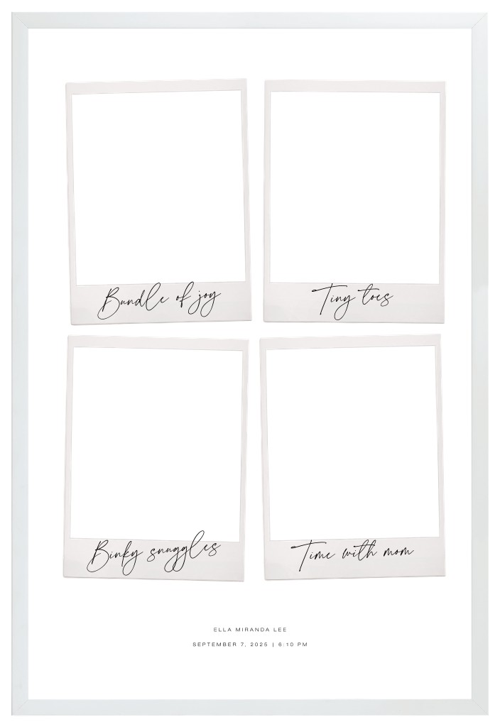 Instant Moments - White