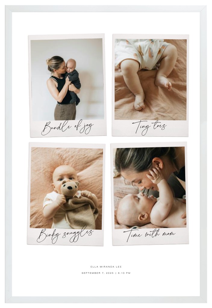 Instant Moments - White