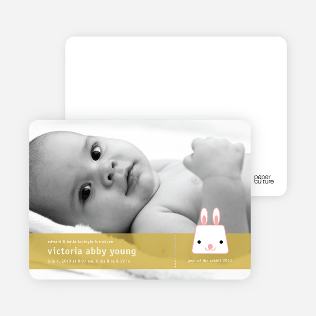 Rabbit Stripe - Cotton Candy