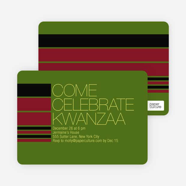 Celebrate Kwanzaa - Main