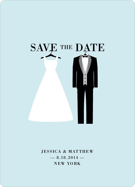dress and tux
