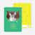 Cat Head Photo Card - Green