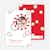 Candy Cane Christmas Photo Cards - Tomato Red