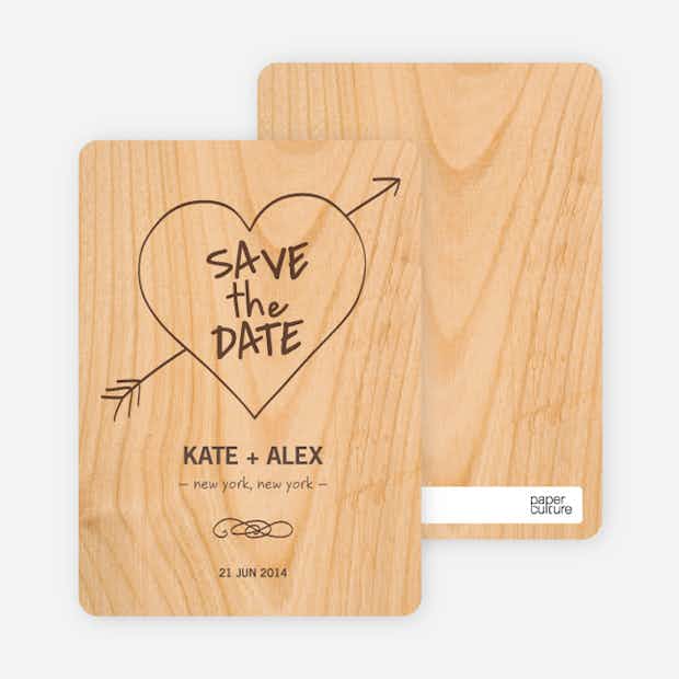 Tree Carving Save the Dates - Main