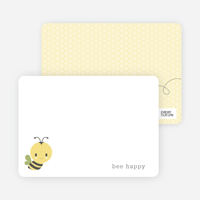 Buzz worthy Bee Hive Stationery - Green