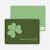 Green Plaid Saint Patrick’s Day Cards - Green