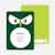 Wise Owl Modern Birthday Invitation - Forest Green