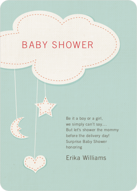 eco friendly baby shower invitations
