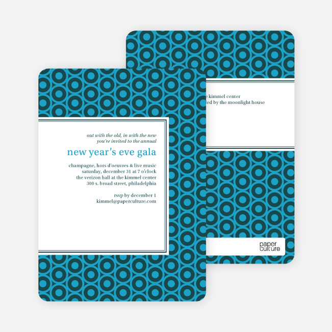 Bold, Patterned Party Invitations | Paper Culture